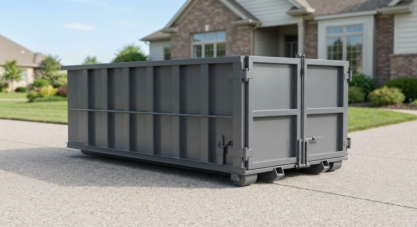 10 yard dumpster rental from our Joplin fleet