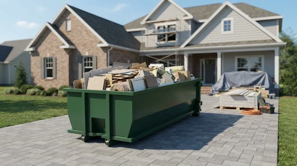 20 yard dumpster rental from our Joplin fleet
